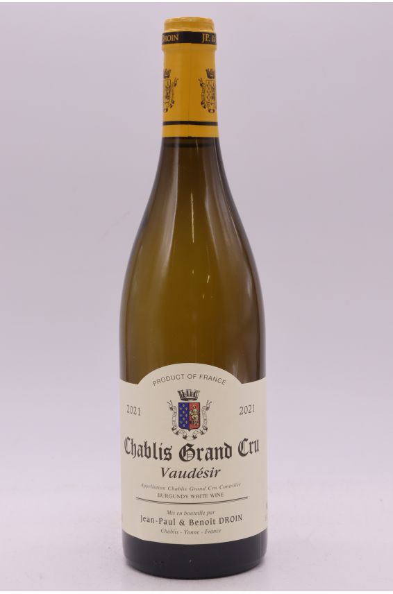 Jean Paul Droin Chablis Grand cru Vaudésir 2021