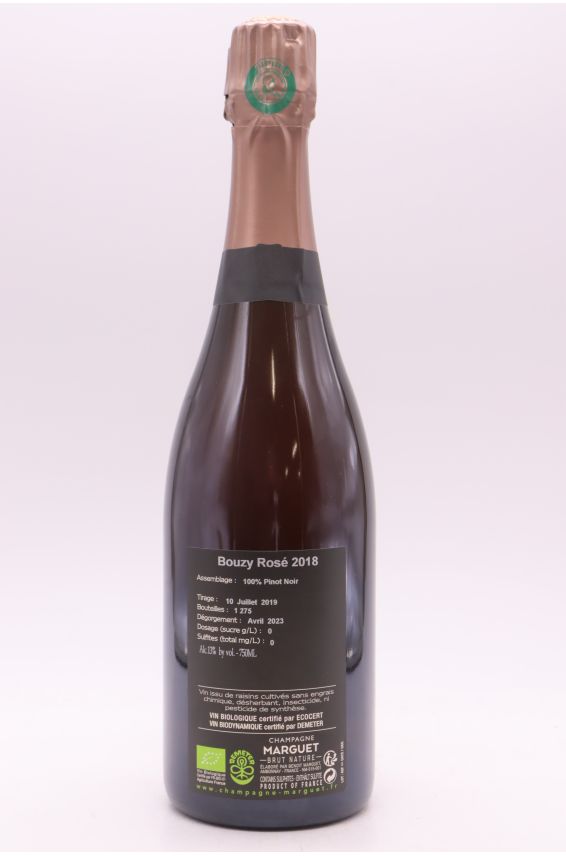 Benoit Marguet Grand cru Bouzy 2018 Rosé