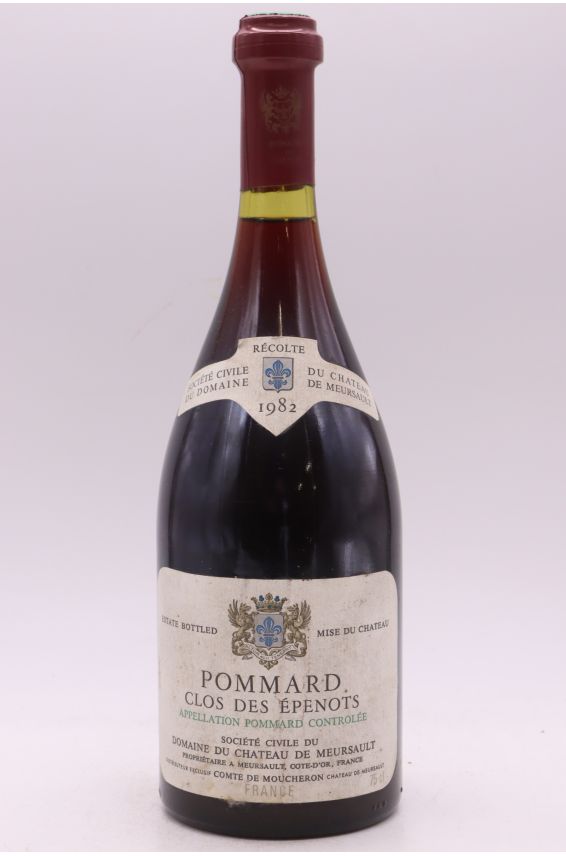 Château de Meursault Pommard 1er cru Clos des Epenots 1982