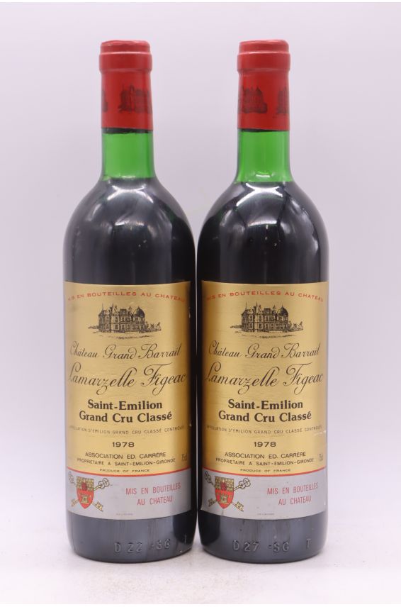 Grand Barrail Lamarzelle Figeac 1978