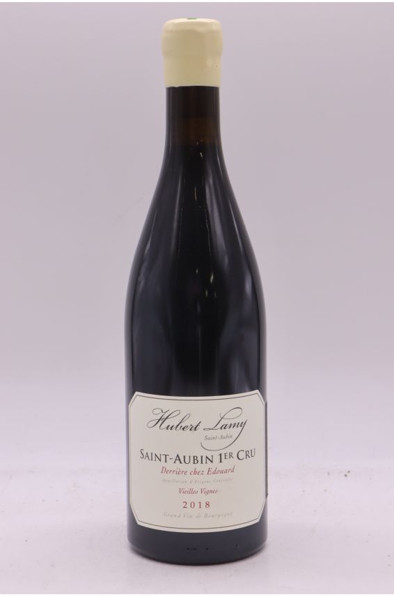 Hubert Lamy Saint Aubin 1er cru Derrière chez Edouard 2018 rouge