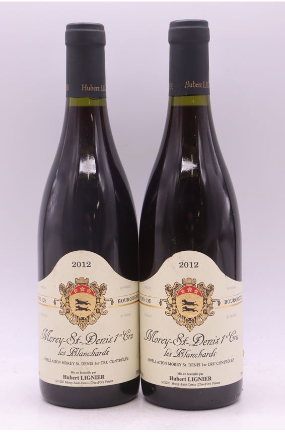 Hubert Lignier Morey Saint Denis 1er cru Les Blanchards 2012