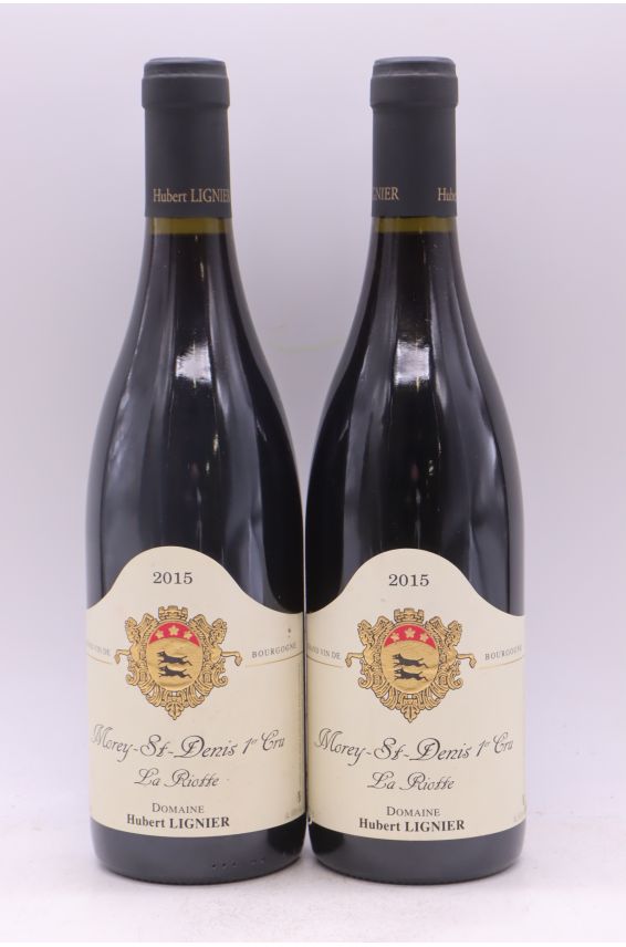 Hubert Lignier Morey Saint Denis 1er cru la Riotte 2015