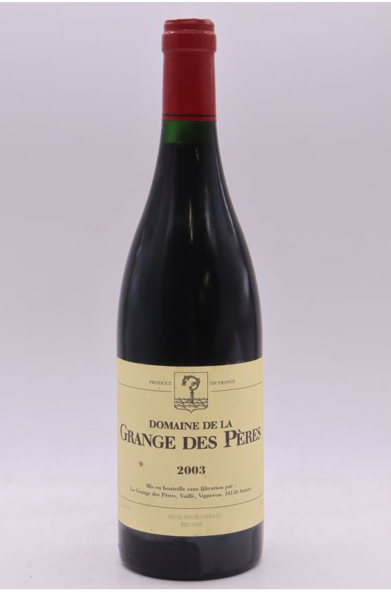 Grange des Pères 2003