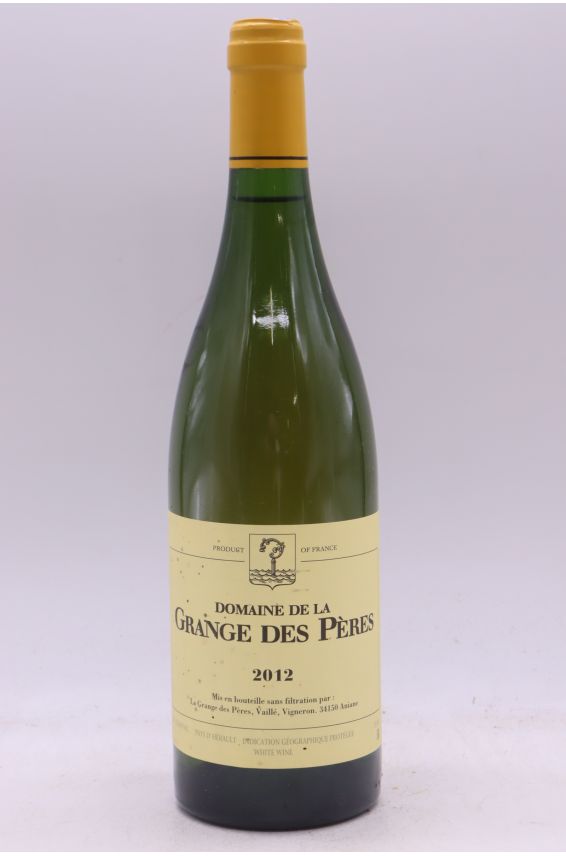 Grange des Pères 2012 blanc