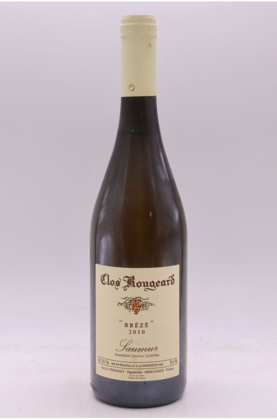 Clos Rougeard Saumur Brézé 2010