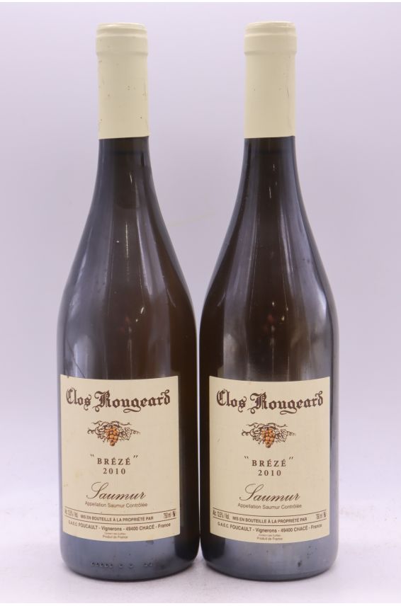 Clos Rougeard Saumur Brézé 2010