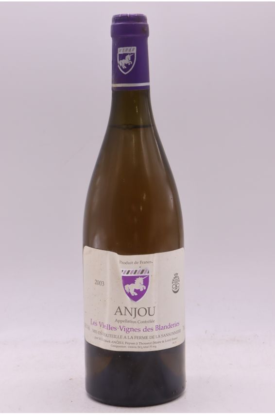 Ferme de la Sansonnière Les Vieilles Vignes de Blanderies 2003 blanc - PROMO -5% !