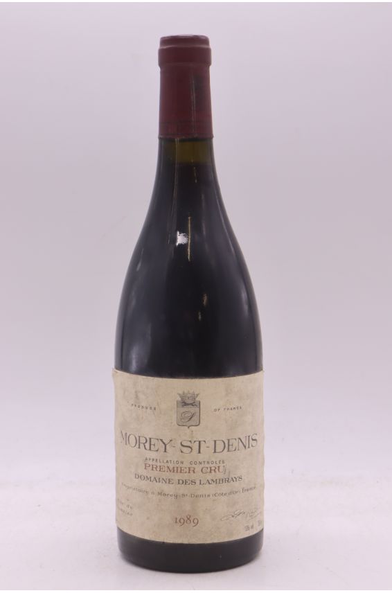 Domaine des Lambrays Morey Saint Denis 1er cru 1989