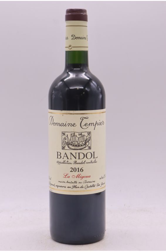 Tempier Bandol La Migoua 2016