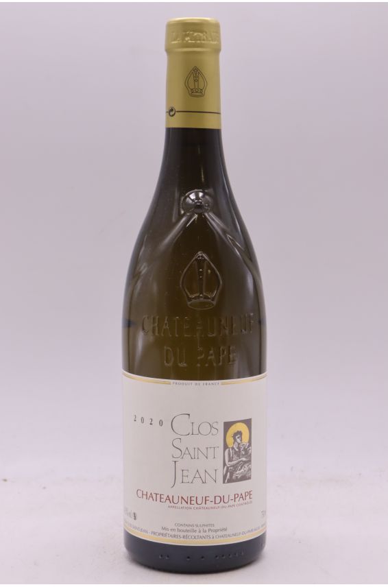 Clos Saint Jean Châteauneuf du Pape 2020 blanc