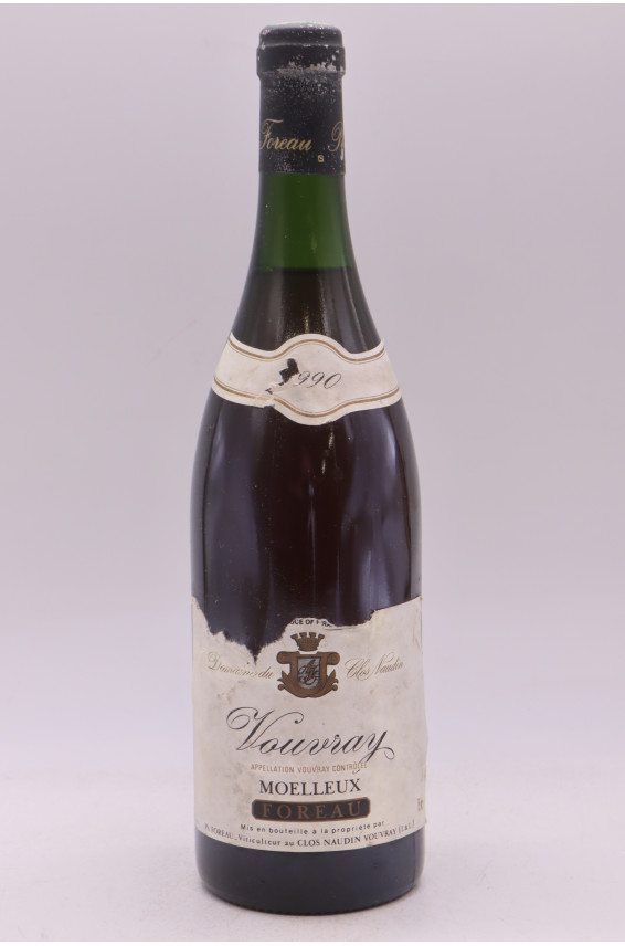 Foreau Vouvray Moelleux 1990 -10% DISCOUNT!