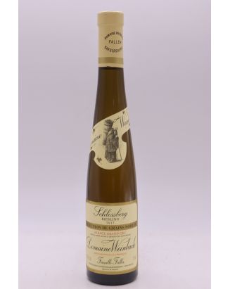 Weinbach Alsace Grand cru Riesling Schlossberg Sélection de Grains Nobles 2017 37.5cl