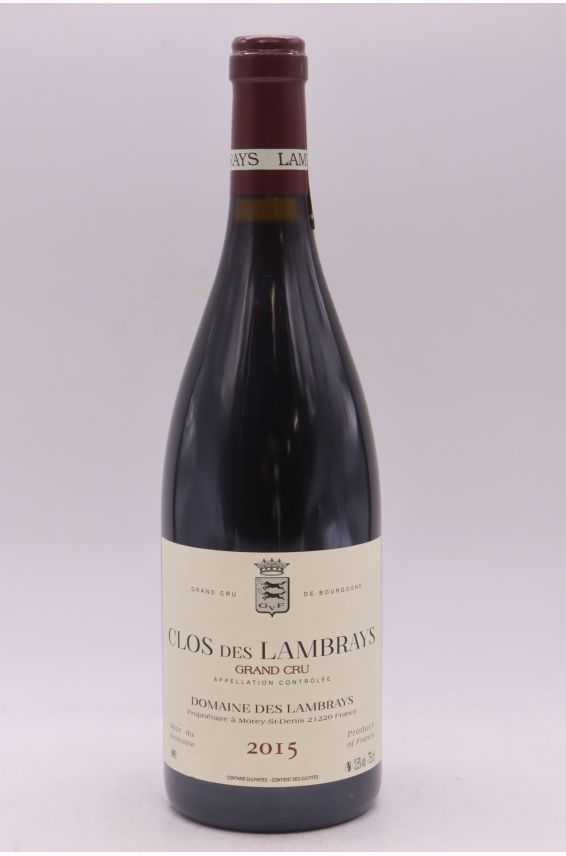 Clos des Lambrays 2015