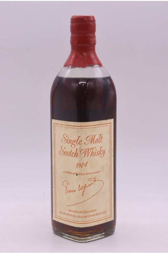 Michel Couvreur & Pierre Wynants Whisky Single Malt Scotch 1974 70cl