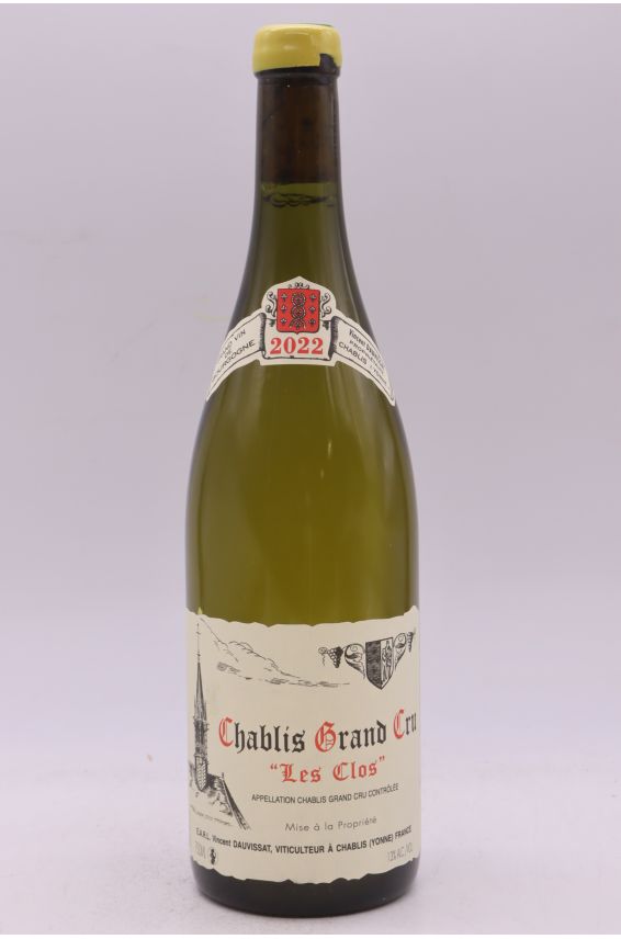 Vincent Dauvissat Chablis Grand cru Les Clos 2022