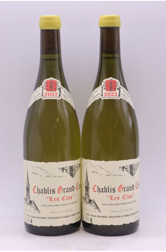 Vincent Dauvissat Chablis Grand cru Les Clos 2022