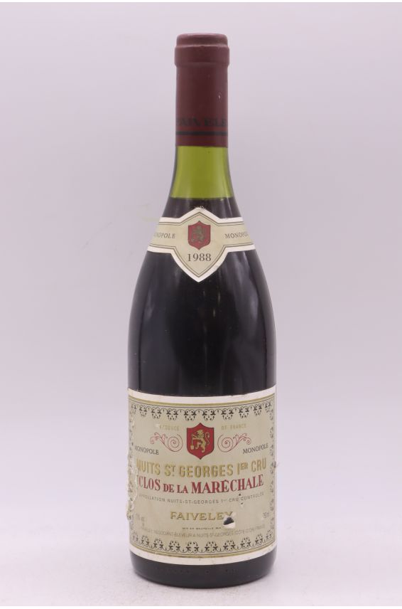 Faiveley Nuits Saint Georges 1er cru Clos de la Maréchale 1988