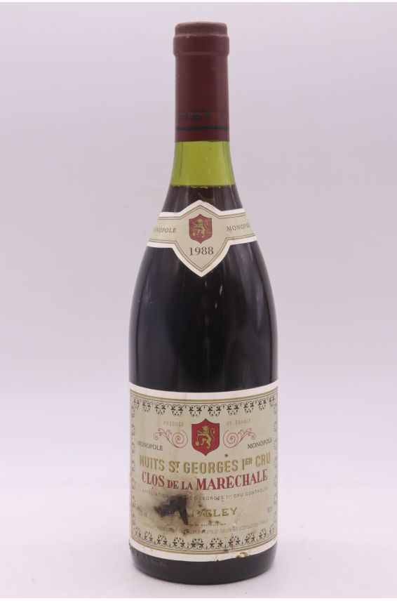 Faiveley Nuits Saint Georges 1er cru Clos de la Maréchale 1988 - PROMO -5% !