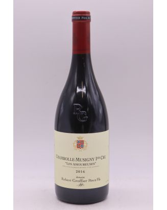 Robert Groffier Chambolle Musigny 1er cru Les Amoureuses 2016