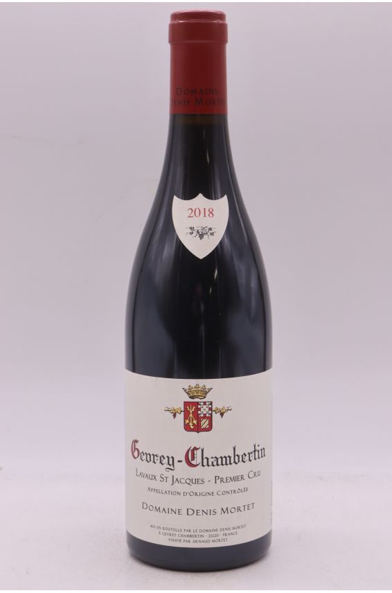 Denis Mortet Gevrey Chambertin 1er cru Lavaux Saint Jacques 2018