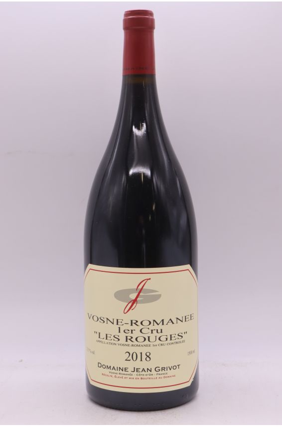 Jean Grivot Vosne Romanée 1er cru Les Rouges 2018 Magnum