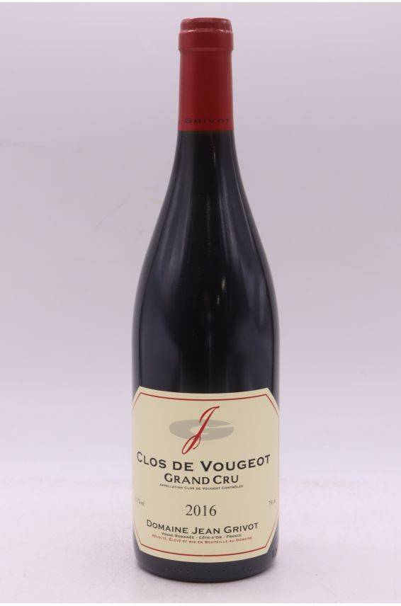 Jean Grivot Clos Vougeot 2016