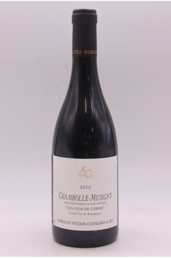 Sylvain Cathiard Chambolle Musigny Les Clos de l'Orme 2016