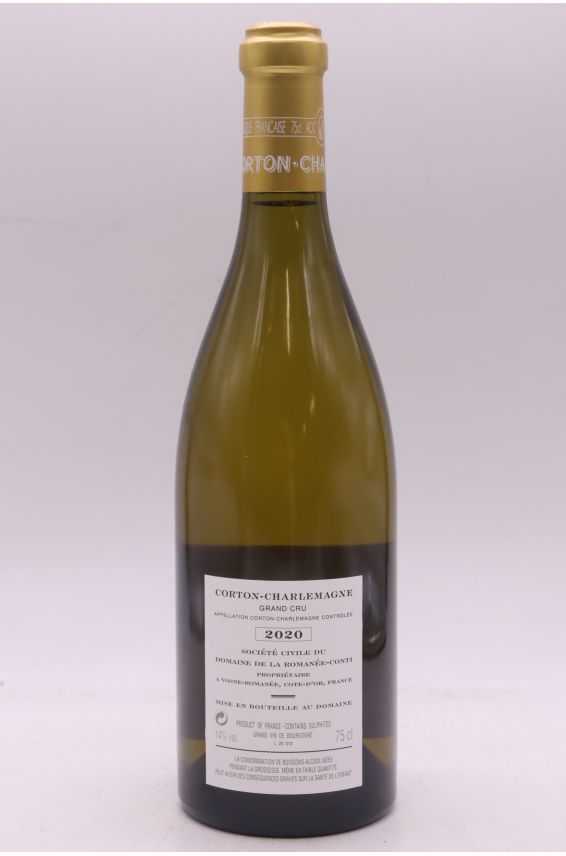 Romanée Conti Corton Charlemagne 2020