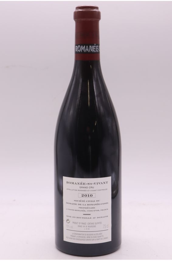 Romanée Conti Romanée Saint Vivant 2010