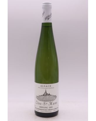 Trimbach Alsace Riesling Clos Sainte Hune 2005