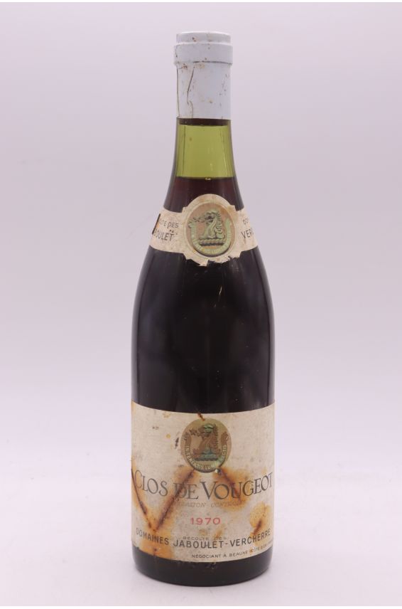 Jaboulet Vercherre Clos Vougeot 1970