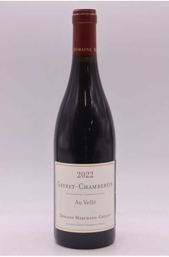 Marchand Grillot Gevrey Chambertin Au Vellé 2022