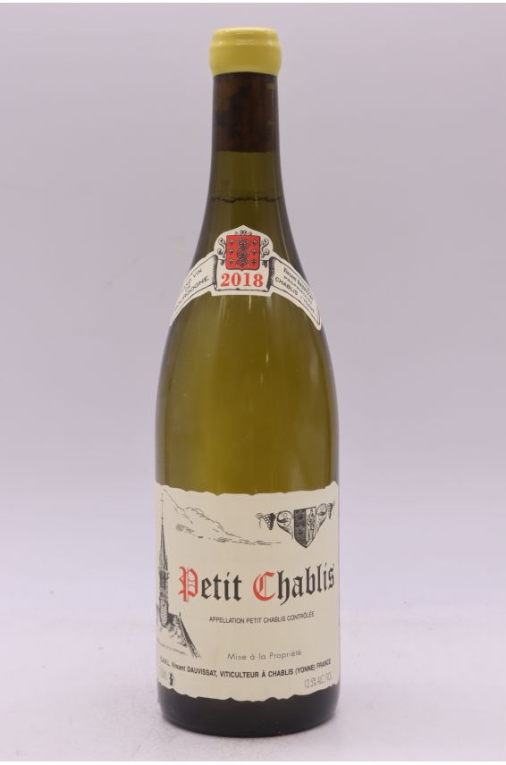 Vincent Dauvissat Petit Chablis 2018