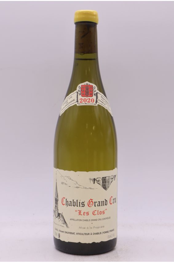 Vincent Dauvissat Chablis Grand cru Les Clos 2020