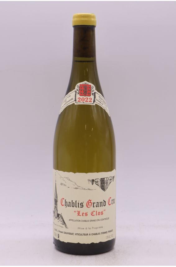 Vincent Dauvissat Chablis Grand cru Les Clos 2022