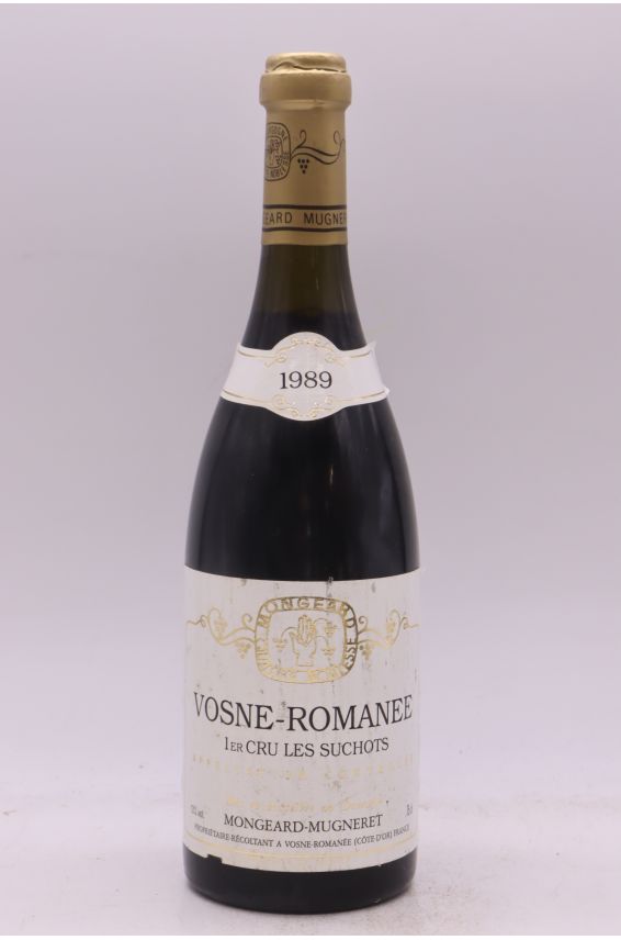 Mongeard Mugneret Vosne Romanée 1er cru Les Suchots 1989