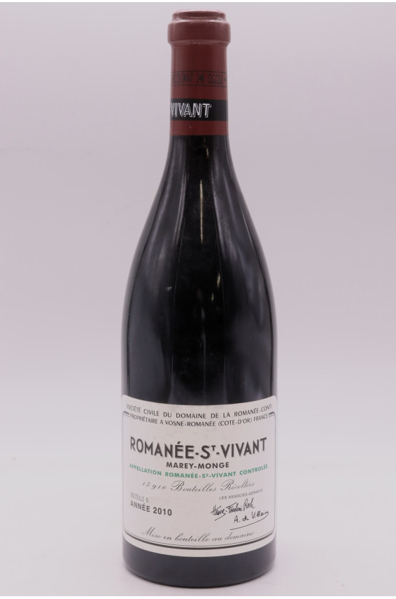 Romanée Conti Romanée Saint Vivant 2010