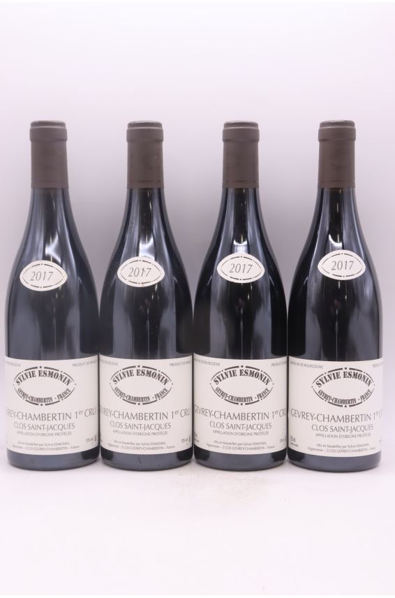 Sylvie Esmonin Gevrey Chambertin 1er cru Clos Saint Jacques 2017