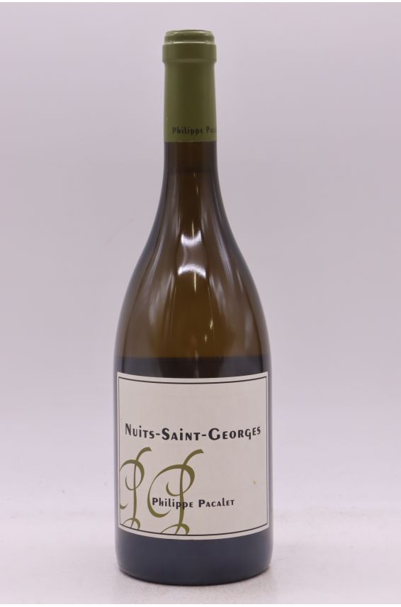 Philippe Pacalet Nuits Saint Georges 2018 Blanc