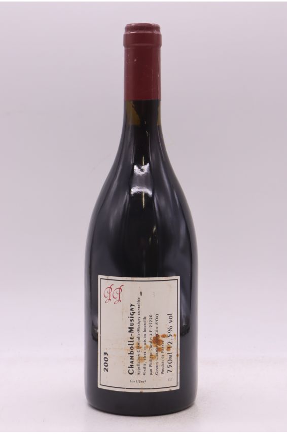 Philippe Pacalet Chambolle Musigny 2003