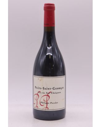 Philippe Pacalet Nuits Saint Georges 1er cru Aux Chaignots 2018