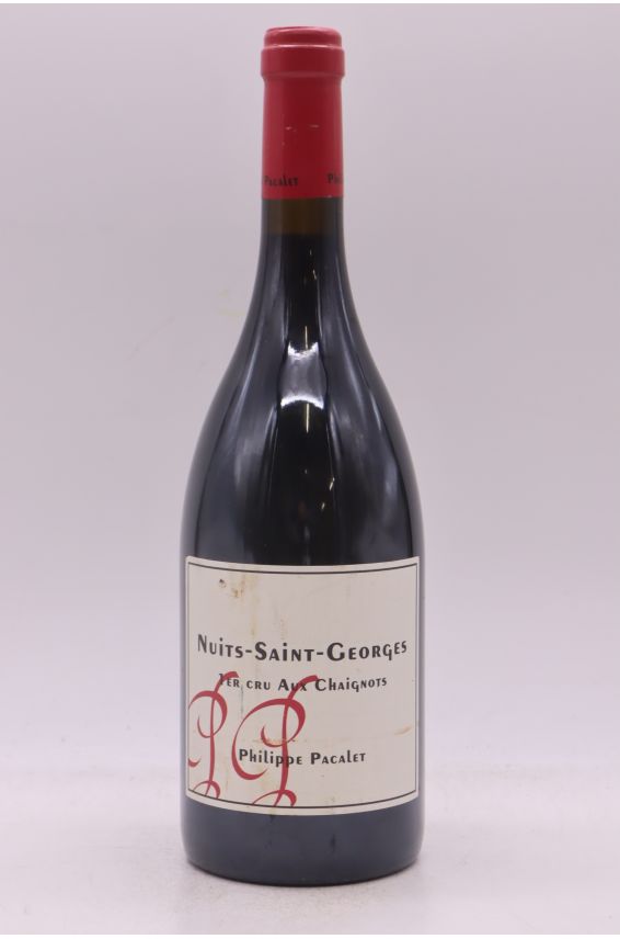 Philippe Pacalet Nuits Saint Georges 1er cru Aux Chaignots 2018