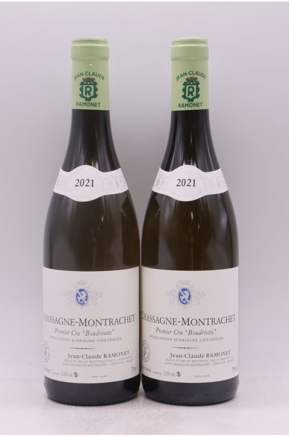 Ramonet Chassagne Montrachet 1er cru Boudriotte 2021 Blanc