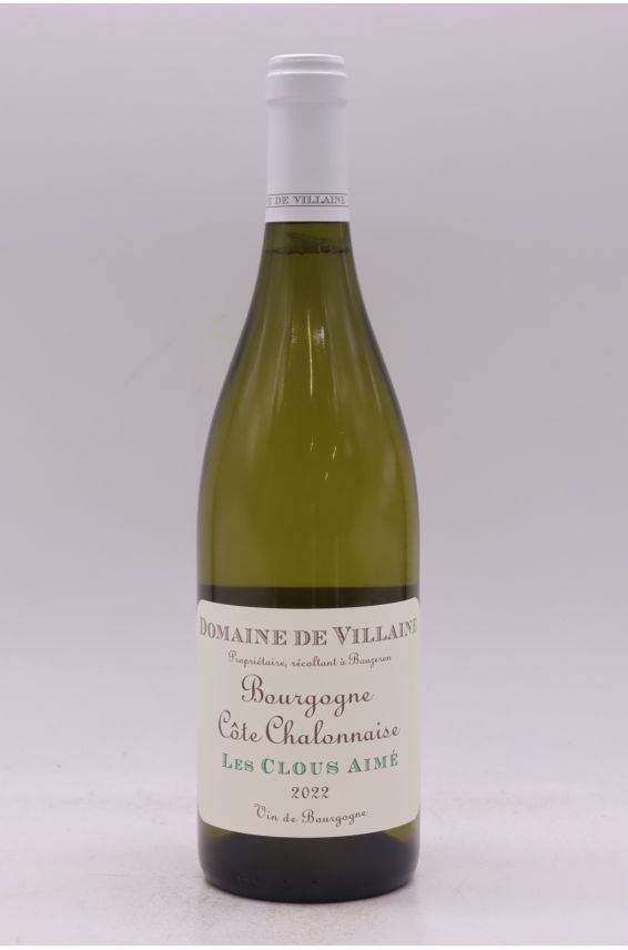 De Villaine Bourgogne Côte Chalonnaise Les Clous Aimé 2022