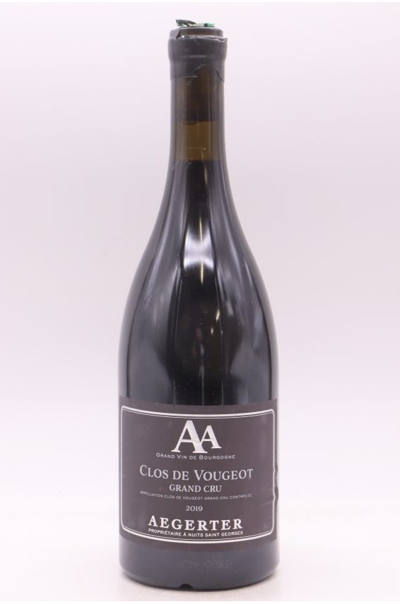 Aegerter Clos de Vougeot 2019