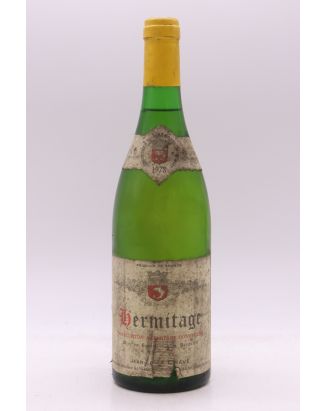Jean Louis Chave Hermitage 1978 blanc -10% DISCOUNT !