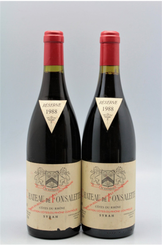 Fonsalette Syrah 1988