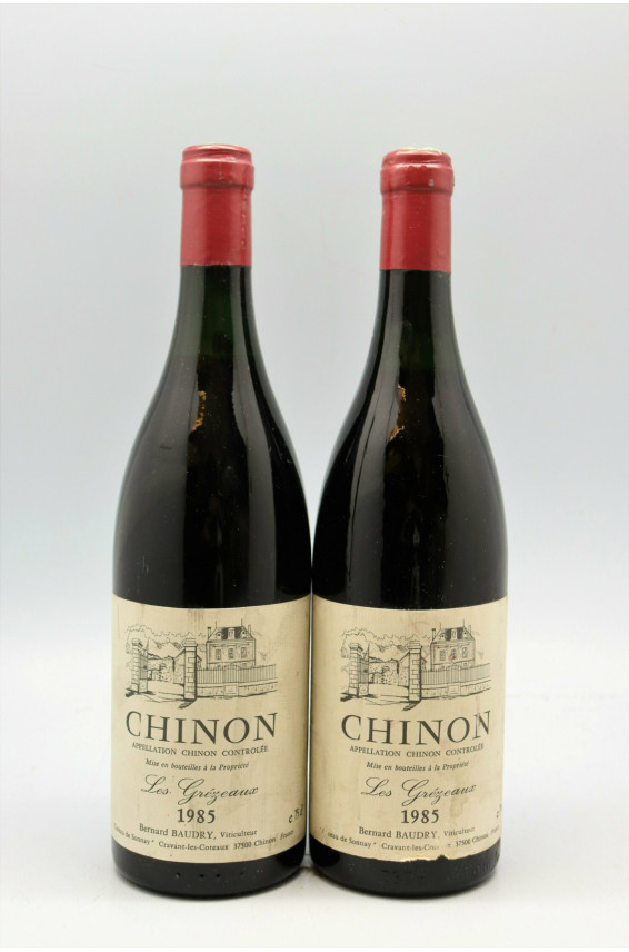 Bernard Baudry Chinon Les Grézeaux 1985