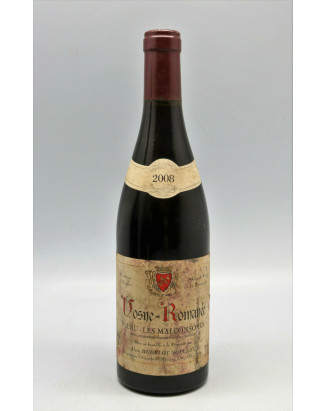 Hudelot Noellat Vosne Romanée 1er cru Les Malconsorts 2008 -10% DISCOUNT !